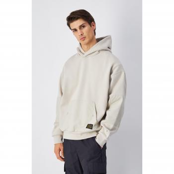 Sweat à capuche Champion Écru Homme 220420