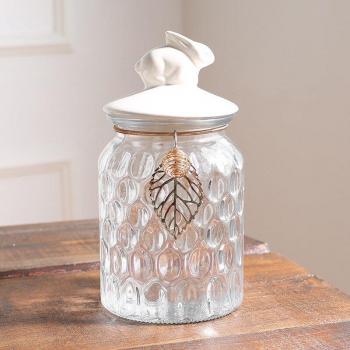 Animal-Shaped Crystal Candy Container