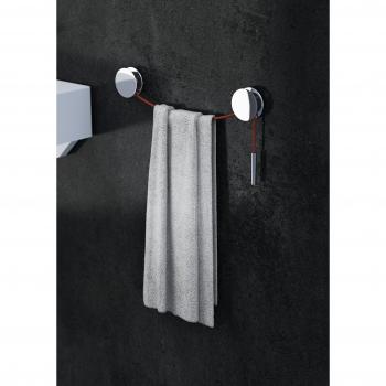 Bath+ by cosmic DIABOLO TOALLERO CROMO-ROJO (5X5X1,7 CM)
