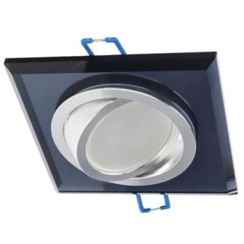 Spot LED Orientable Crystal R Carré Noir