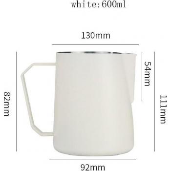 Tasse à fleurs pour mousse de lait