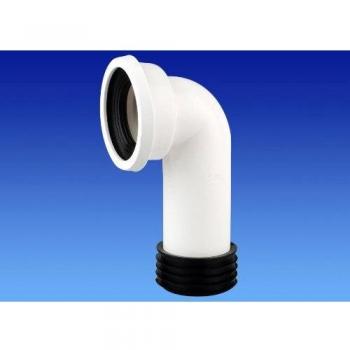 Wavin OsmaSoil Easy-Fit WC Pan Connector 90° 4