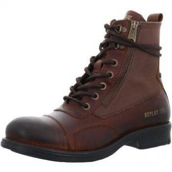 Replay Boots für Männer in Cognac, Größe 45