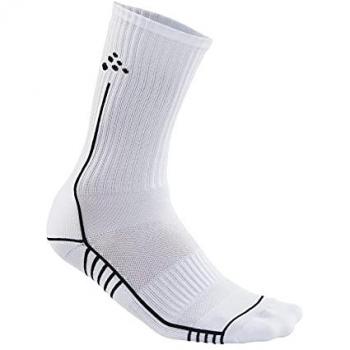 Craft Progress Halbhohe Socken Weiß 43/45