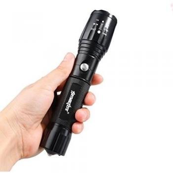 Lámpara Táctica G700 500 Lúmenes Zoom 5 Modos