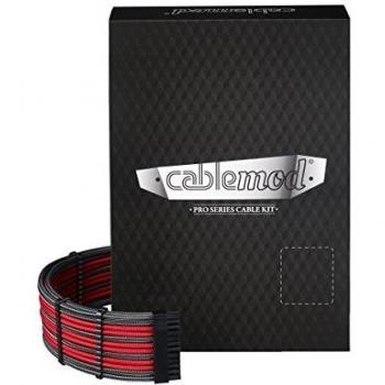 Carbon/Rot Kabel-Set „CableMod PRO ModMesh C‑Series Rmi“ – RMX Kit