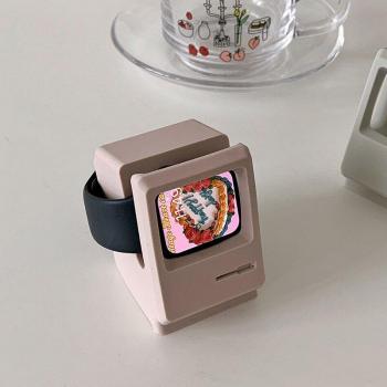 Silicone Docking Station for Apple Watch Series 7 6 SE 5 4 3 2