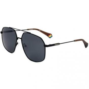 Polaroid PLD6173S Black Metal Polarized Sunglasses