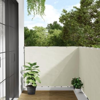Balcony Privacy Screen in White (Size: 800x120 cm, Made of PVC, Vidaxl)