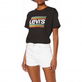 Levi's 501 Short en denim Taille Haute, in The Clouds, 32 Femme