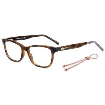 Missoni Women's Prescription Glasses Frame MMI-0160 Color 086 Havana Ø 52 mm