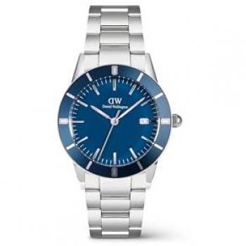 Daniel Wellington Iconic Paradigma Link Blue Emalj – Rostfri Stål