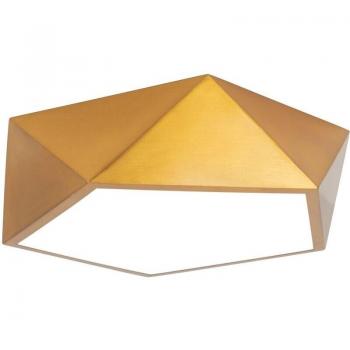 Toolight 4-Light Round Ceiling Lamp Gold