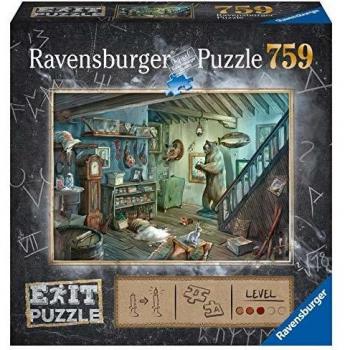 Premium Exit Puzzle: Gruselkeller Escape (759 Teile)