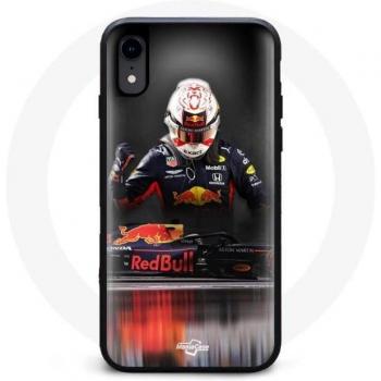 Housse iPhone XR Verstappen F1 – Élégance Noire