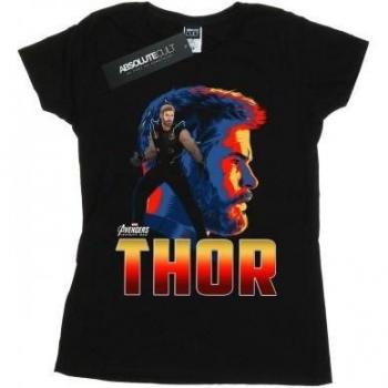Marvel Damen Baumwoll-T-Shirt Thor Infinity War