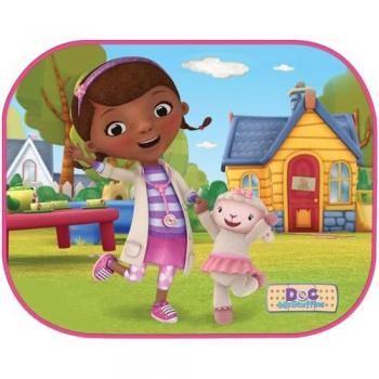 Rideaux Pare-Soleil Universels Docteur la Peluche 44x35cm Vert