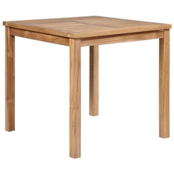 Table de Jardin Teck Clair 80 cm