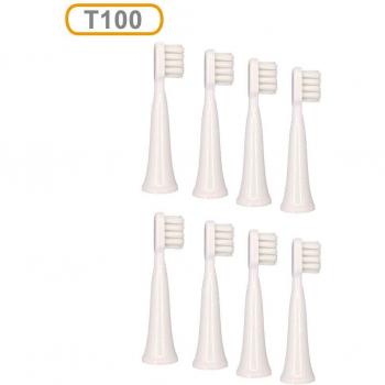 8/16Pcs Replacement Heads for Xiaomi Mijia T100 Toothbrush