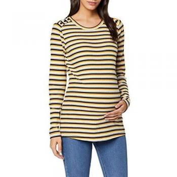 Streifen T-Shirt für Schwangere von Supermom, Mehrfarbig (Multicolour Stripe P192), Herstellergröße L