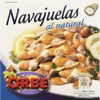 Navajuelas Naturales Orbe 63 g