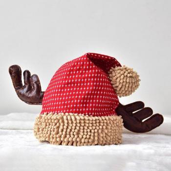Xmas Party Plush Elf Hat