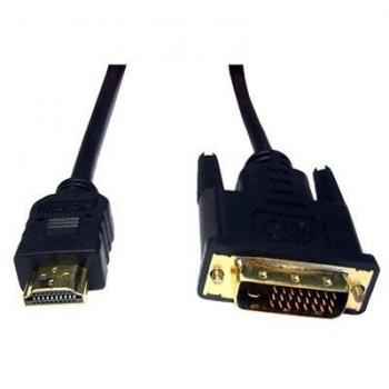 Cables Direct 1.8m HDMI-DVI-D 2 m Black