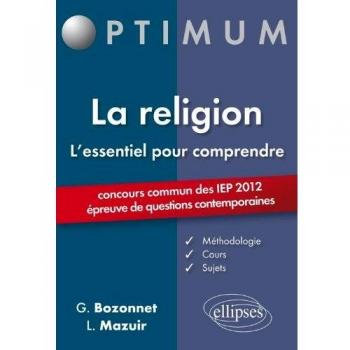 L'essentiel pour comprendre la religion (IEP 2012)