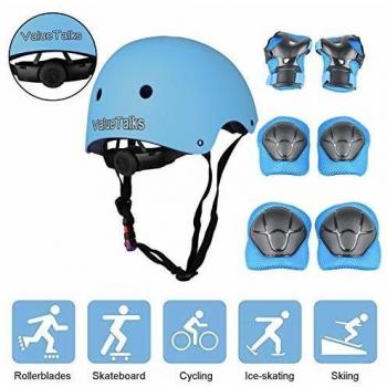 ValueTalks Kids Bike Helmet and Pads Set