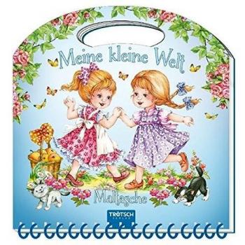 Maltasche Meine kleine Welt mit Glitzercover: ...und 140 Glitzer-Stickern