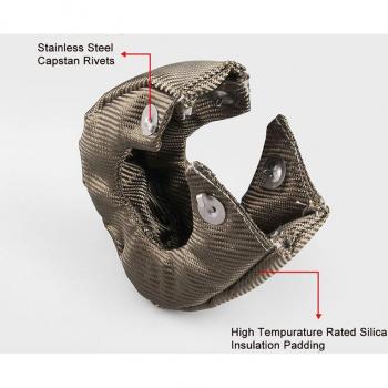 Protector de Calor Turbo de Fibra de Vidrio para T3 T4 T6