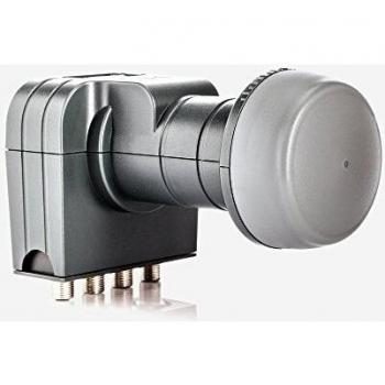 Fuba DEK 407 Quattro-LNB mit Wetterschutzgehäuse