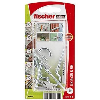 UX 94619 Wall Socket – Fischer, Gray