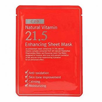 BY WISHTREND C21.5 Anti-Aging Natural Vitamin C Sheet Mask 23g