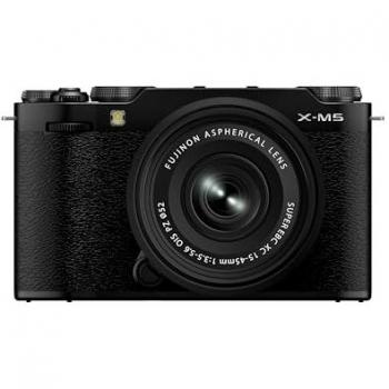 FUJIFILM X-M5 + XC15-45mm Kit schwarz