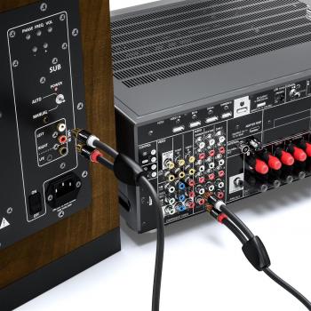DeleyCON 15m Cinch Kabel für HiFi-Anlagen