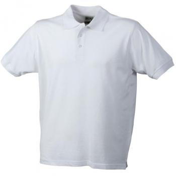 Kids’ White Short-Sleeve Piqué Polo – Medium (JN070K) – James & Nicholson