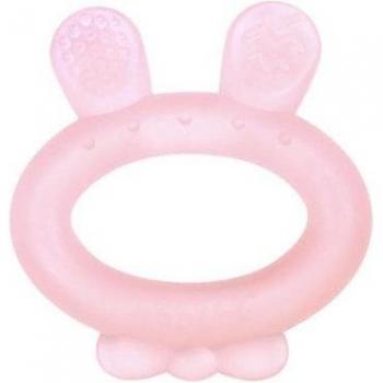 Haakaa® Anneau de dentition Rose, Oreilles de Lapin
