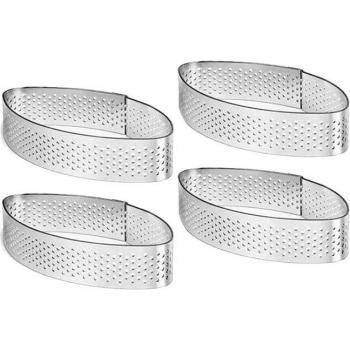 4-Piece Cake Mold Set for Pastry