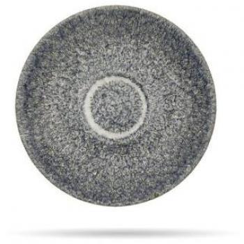 Churchill Raku Topaz Blue Espresso Saucer Set