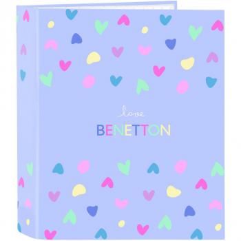 Kid’s Study Hub – Benetton 4‑Ring Binder