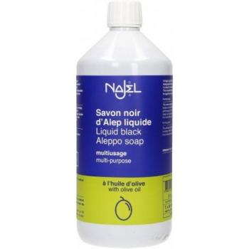 Jabón negro de Alepo multiusos con aceite de oliva 1 L | Najel