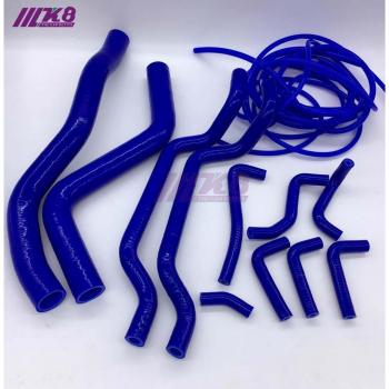 Kit Trousse de Tuyaux Radiateurs en Silicone (Mitsubishi Eclipse GSX DSM 4G63, 2G + Aspirateur)