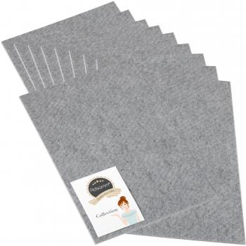 Patins feutre auto-adhésifs gris 10 x 20 x 30 cm