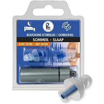Plic Bouchons d'Oreilles Sommeil Avec Protection Auditive Ultra Confortable