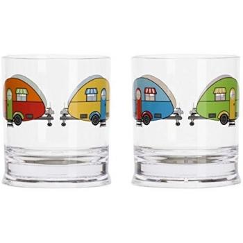Flamefield Love Caravanning Pocket Glass Pair
