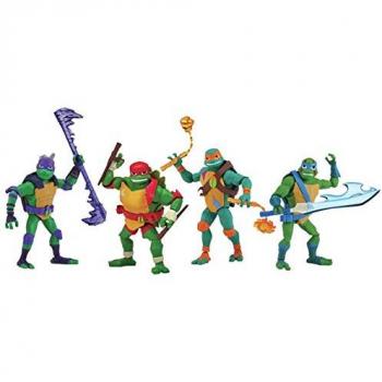 Rise of the Teenage Mutant Ninja Turtles Action Figures Set