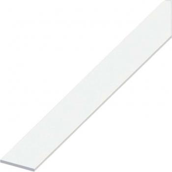Alfer Profilo Piatto Alluminio 30x2 mm 2 m Bianco