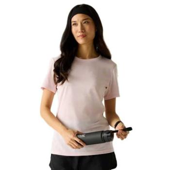 Regatta Demna Marl T-Shirt, Pale Pink, Short Sleeve