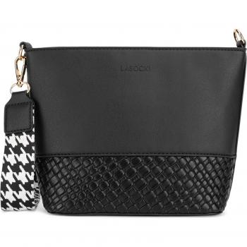 Elegante Lasocki Handtasche LSK-L-071-06 Schwarz